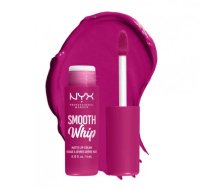 NYX Professional Makeup Smooth Whip Matte Lip Cream Matēta lūpu krāsa 09 Bday Frosting