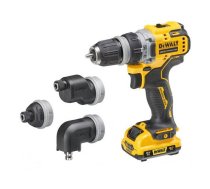 DeWalt Akumulatora Urbjmašīna - skrūvgriezis Multi-Head 12 V 2 x 3.0 Ah DCD703L2T-QW