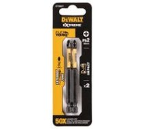DeWalt Skrūvgriežu uzgaļu komplekts PH2 89mm 2gb. DT70567T-QZ