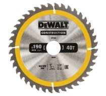 DeWalt DW Griešanas disks kokam 190x30mm 40T (AC) DT1945-QZ
