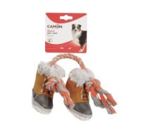 Camon Rot. Suņiem - Plīša zābaki ar virvi un pīkstuli 38 cm