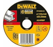 DeWalt Metāla griezējdisks 115x3x22.2xmm T1 (S)DT42201-XJ