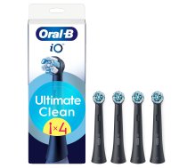 BRAUN CBF-4 Oral-B UltimateClean zobu birstes uzgaļi, melni, 4 gab.