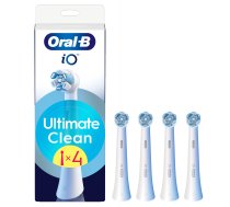 BRAUN CWF-4 Oral-B UltimateClean zobu birstes uzgaļi, balti, 4 gab.