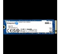 Cietais disks KINGSTON SSD 500GB NV3 M.2 2280 PCIe 4.0 NVMe SSD SNV3S/500G