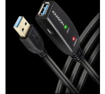 Axagon Active pagarinātāja USB 3.2 Gen 1 A-M > A-F kabelis, 5 m garš. Barošanas avota opcija.