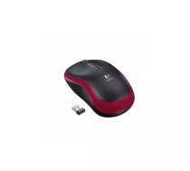 LOGITECH M185 peles RF bezvadu optiskā sarkana (910-002237)
