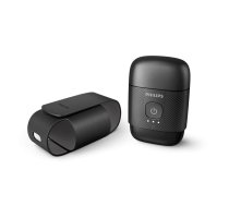 PHILIPS Shaver Series 5000 Compact elektriskais skuveklis mitrai un sausai skūšanai, melns