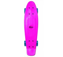 No Rules Skateboard fun skrituļdēlis ar gaismiņām, rozā