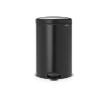 BRABANTIA atkritumu tvertne ar pedāli NewIcon, 20 l, Matt Black