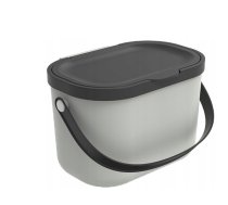 Atkritumu kaste ROTHO ALBULA 3.2 l uzkarināma 222x172x147mm balta