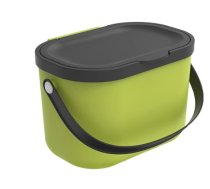 Atkritumu kaste ROTHO ALBULA 3.2 l uzkarināma 222x172x147mm Lime zaļa