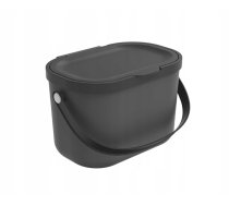 Atkritumu kaste ROTHO ALBULA 3.2 l uzkarināma 222x172x147mm pelēka