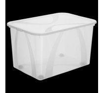 Kaste ROTHO LONA Maxi 50l ar vāku uz riteņiem 571x392x335mm