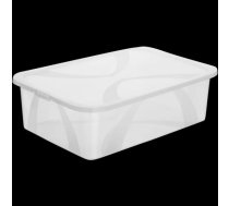 Kaste ar vāku LONA 26L 571x392x166 caurspīdīga