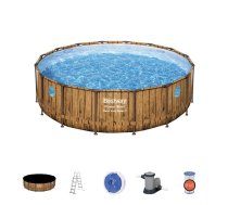 Baseins Bestway 56725 Power Steel Swim Vista Series Pool Set