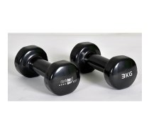 CHRISTOPEIT SPORT vinila hanteles – Beauty Bells 2x3kg (pāris)