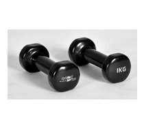 CHRISTOPEIT SPORT vinila hanteles – Beauty Bells 2x1kg (pāris)