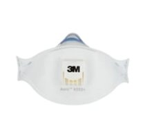 3M™ Daļiņu respirators 9322PRO, ar vārstu, FFP2, komplektā 5 gab. 860026