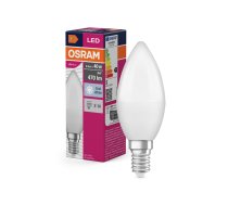 Spuldze Osram LED Value Classic B 40 4.9W/840 E14 FR (matēta)