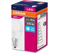 Spuldze Osram LED Value Classic P 40 4.9W/840 E14 FR (matēta)