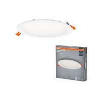 Iebūvējamais griestu gaismeklis DL SLIM 225MM 22W 4000K 230V WT OSRAM