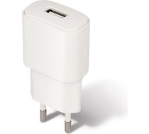Forever TC-01 tīkla lādētājs, 1xUSB 2A, balts