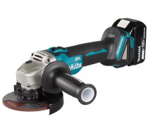 Makita Akumulatora Leņķa slīpmašīna 18 V, ø125mm, 2X5,0Ah, 8500 min-1, MAKPACK DGA506RTJ