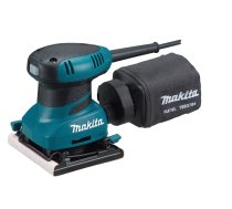 Makita Nobeiguma slīpmašīna 200 W, 114x140 mm, 14000 min-1, velcro, 1,1 kg BO4556K