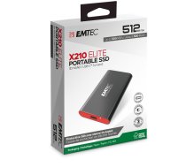 Disks SSD Emtec 3.2Gen2 X210 512GB Portable T-MLX60548