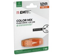 USB flash Emtec USB2.0 C410 128GB Orange T-MLX60561