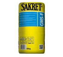 Gāzbetona bloku līme SAKRET GMS/F pelēka -10C 25kg