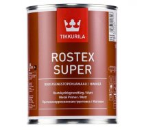 Gruntskrāsa pretkorozijas TIKKURILA Rostex Super sarkanbrūns 3L