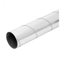 Gaisa vads metāla, vītais d125mm 3m SD125