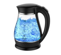 Elektriskā tējkanna ADLER 1.7L stikla AD1247b