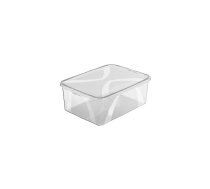 Kaste ar vāku ROTHO LONA 10L 363x266x134 caurspīdīga