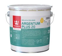 Krāsa sienām un grietiem TIKKURILA ARGENTUM Plus 20 A pusmatēta 2.7L (MTO)