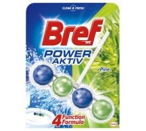 BREF Power Active Pine tualetes atsvaidzinātāja bloks 50g.