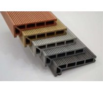 Terases kompozīta dēlis WPC ART-5,148x44x24mm brūns