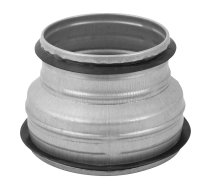 Pāreja metāla, presēta d160-125mm ar gumijām RCLS160-12