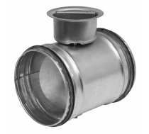 Vārsts metāla d125mm ar gumijām SK125