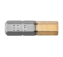 Uzgaļu komplekts skrūvgriezim GRAPHITE HEX6 25mm1/4 2gab.57H970
