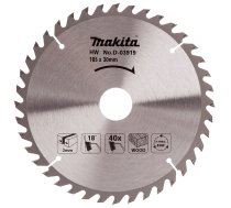 Zāģripa kokam MAKITA T.C.T. 185x2x30mm 18° T40 Standard D-03919