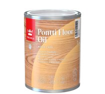 Eļla koka grīdām TIKKURILA Pontti Floor Oil caurspīdīga ar dabīgām sastāvdaļām 1L