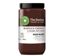 Matu maska THE DOCTOR Burdock Energy ar 5 augiem, 946 ml