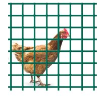 Metināts metāla siets ruļļos H 1.0m;d1.2mm;L25m,13x13mm F200503