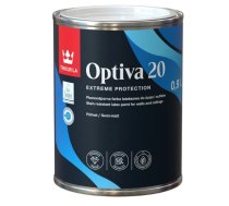 Krāsa sienām un griestiem TIKKURILA OPTIVA SATIN MATT 20 C pusmatēta 0.9L (MTO)