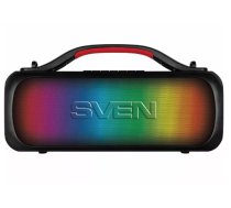 Skaļrunis portatīvais SVEN PS-360, black (24W, Waterproof (IPx5), TWS, Bluetooth, FM, USB, 3000mA*h)