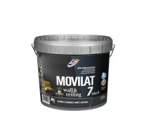 Krāsa sienām un griestiem MOVILAT 7 BLACK matēta melna 0.9L