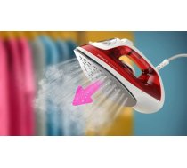 PHILIPS 2000 sērijas Tvaika gludeklis, 2000W, sarkans DST2010/40